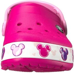 img 3 attached to 🐭 Crocband Mickey Unisex Toddler Boys' Shoes by Crocs