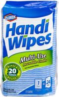 🧼 clorox handi wipes: 72 count dry multi-use reusable cloths – top-rated cleaning essential logo