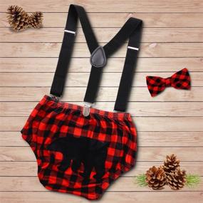 img 3 attached to 🎉 Versatile Birthday Party Accessories - Adjustable Suspender for Boys' Special Celebration