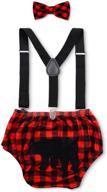 🎉 versatile birthday party accessories - adjustable suspender for boys' special celebration logo