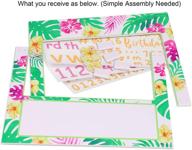luau photo booth props frame: the ultimate 2-in-1 party essential for hawaiian and tropical themed celebrations logo