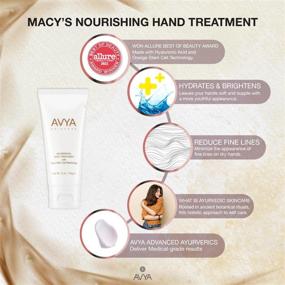 img 2 attached to 👐 Avya Skincare Nourishing Hand Treatment: Hydrate & Protect with Allure's 2021 Winner (2oz)