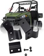 🛠️ xjmoto side pillar pro-fit cage mounting brackets for polaris ranger xp 570 900 1000 general (2013-2021) - easy install, no drilling needed logo