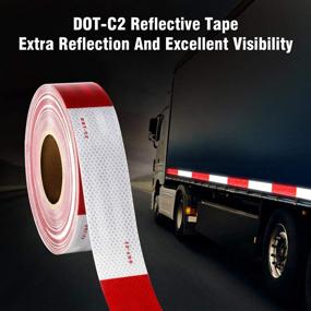 img 3 attached to Durable DOT C2 Reflective Conspicuity for Vehicles and Trailers: Enhancing Road Safety