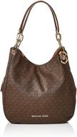 👜 classy and practical: michael michael kors lillie large chain shoulder tote - your ideal fashion accessory logo