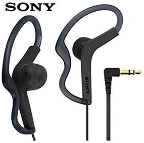 img 3 attached to 🎧 Sony Limited Edition Dark Gray Splashproof Premium Over-The-Ear Ear Bud Extra Bass Active Sports Headphones