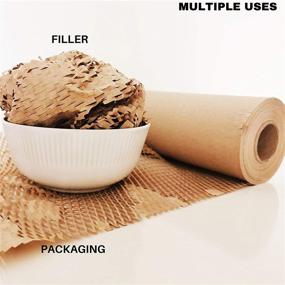 img 1 attached to Honeycomb Shipping Friendly Packaging Material