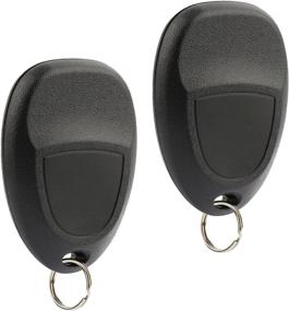 img 1 attached to 🔑 High-Quality, Set of 2 Car Key Fob Keyless Entry Remotes for Chevy HHR Uplander/Buick Terraza/Pontiac Montana/Saturn Relay (15114374)