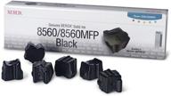 xerox phaser 8560/8560 mfp black solid ink (6 logo