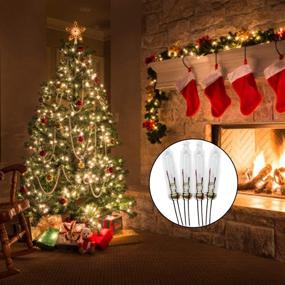 img 2 attached to 🎄 Ebaokuup 100cs 2.5V Mini Christmas Light Bulbs - Replacement Bulbs for Christmas Trees Decor