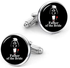 img 1 attached to 🤵 Personalized Wedding Cufflinks: Handmade Kooer Cufflinks for a Touch of Elegance