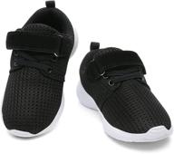 👟 kkdom toddler shoes: lightweight, breathable sneakers with straps for active running and walking logo