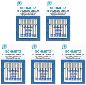 img 4 attached to 📦 Assorted Sizes Box of 5 Cards – 50 Schmetz Universal Sewing Machine Needles