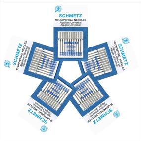 img 3 attached to 📦 Assorted Sizes Box of 5 Cards – 50 Schmetz Universal Sewing Machine Needles