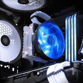 img 2 attached to 🔧 Antec A30 CPU Cooler with Blue LED Fan - Intel LGA 775/1150/1151/1155/1156 & AMD Socket FM1/AM3/AM3+/AM2+/AM2 Compatible