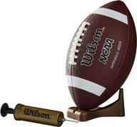 game-ready wilson ncaa composite football: exceptional performance and durability logo