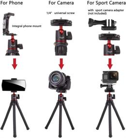 img 2 attached to Camera Tripod Famall Flexible Cameras