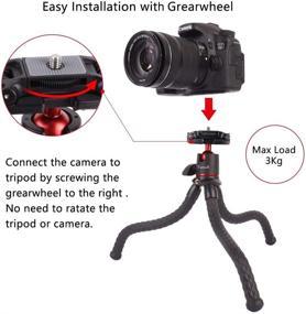 img 3 attached to Camera Tripod Famall Flexible Cameras