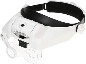 img 2 attached to Bysameyee Magnifying Magnifier Jewelers Hands Free