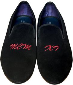 img 3 attached to 👞 Exquisite Classic Man Bespoke Loafers in Timeless Black Shade