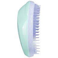 fragile fine hair detangling brush - tangle teezer, mint violet logo