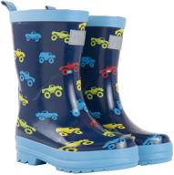 🌂 explore the exciting collection of hatley toddler printed boots frenzy boys' jackets & coats logo