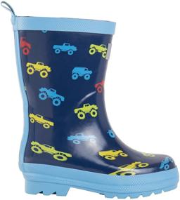 img 1 attached to 🌂 Explore the Exciting Collection of Hatley Toddler Printed Boots Frenzy Boys' Jackets & Coats