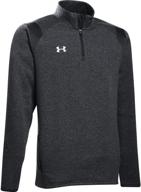 under armour hustle fleece black white sports & fitness and team sports logo