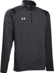 img 1 attached to Under Armour Hustle Fleece Black White Sports & Fitness and Team Sports