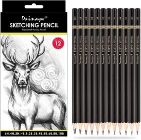 img 4 attached to Dainayw Professional Sketching Graphite Beginners