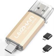 🔌 флэш-накопитель leizhan type-c usb 256gb: универсальное решение для хранения данных для huawei p20, samsung galaxy s10, s9, note 9, s8, s8 plus + адаптер otg и конвертер usb. логотип