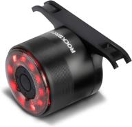 🚲 rockbros rechargeable rear bike light - waterproof bicycle taillight logo