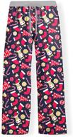 🎅 kids christmas lounge bottom trousers | wide leg drawstring pants for boys and girls ages 5-14 logo
