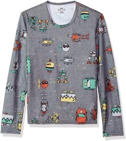 img 1 attached to 🌶️ Острый Перец Hot Chillys Crewneck Цифровые Детские Вещи: Идеальное нижнее белье для комфорта и стиля