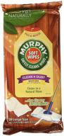 murphy oil soap soft wipe cloths, 8 x 11, white, pack of 18 logo