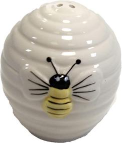 img 1 attached to 🐝 Set of 2 Transpac A4334 Dolomite Beehive Salt and Pepper Shakers