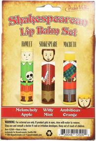 img 1 attached to 💄 Enchanting Beauty: Accoutrements Shakespearean Lip Balm Set