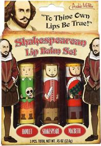 img 2 attached to 💄 Enchanting Beauty: Accoutrements Shakespearean Lip Balm Set