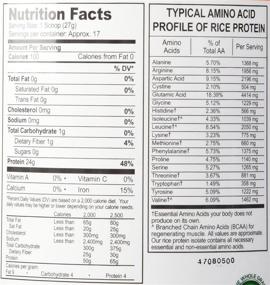 img 2 attached to 🌾 Discover the Benefits of Growing Naturals Organic Rice Protein Powder: Original, 16.2 Ounce