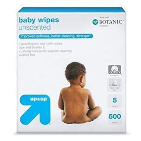 img 1 attached to UpTM Baby Wipes Unscented 500