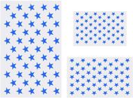 🎨 универсальный набор шаблонов американского флага для рисования на различных поверхностях - дерево, ткань, бумага, аэрограф, стены (1 большой, 1 средний, 1 маленький) логотип