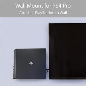 img 3 attached to Крепление на стену для PlayStation 4 Pro: оптимизируйте игровую станцию с TotalMount