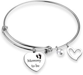 img 4 attached to 🤰 Mommy-to-Be Bracelet - New Mom Gift and Pregnancy Announcement Jewelry (Mommy-to-Be BR)