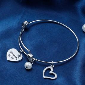 img 2 attached to 🤰 Mommy-to-Be Bracelet - New Mom Gift and Pregnancy Announcement Jewelry (Mommy-to-Be BR)
