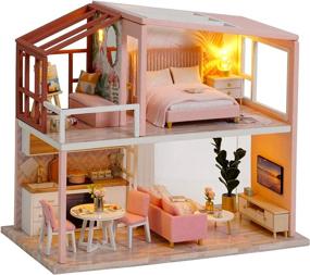 img 4 attached to 🏠 CUTEROOM Miniature Furniture Wood Dollhouse