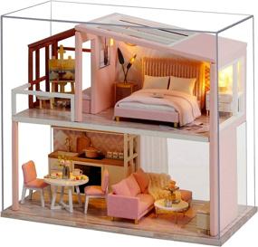 img 3 attached to 🏠 CUTEROOM Miniature Furniture Wood Dollhouse