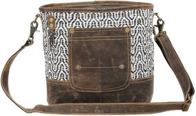 img 4 attached to Сумки и кошельки из переработанной кожи Myra Bag для женщин с плечевым ремнем