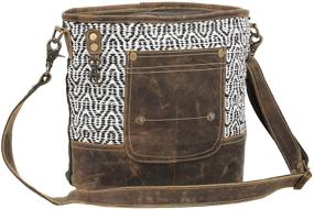img 1 attached to Сумки и кошельки из переработанной кожи Myra Bag для женщин с плечевым ремнем