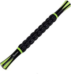 img 4 attached to 💪 Sportneer Muscle Massage Roller Stick for Athletes - Target Back and Leg Muscles, Reduce Soreness, Release Tightness, and Soothe Cramps