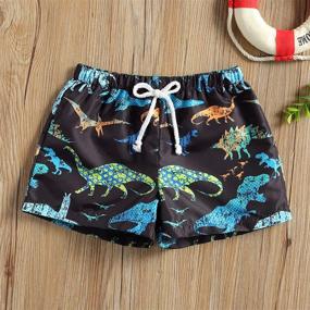 img 3 attached to 🩳 Swim in Style with Toddler Trunks: Camouflage Boys' Clothing for Bathing and Swimsuits